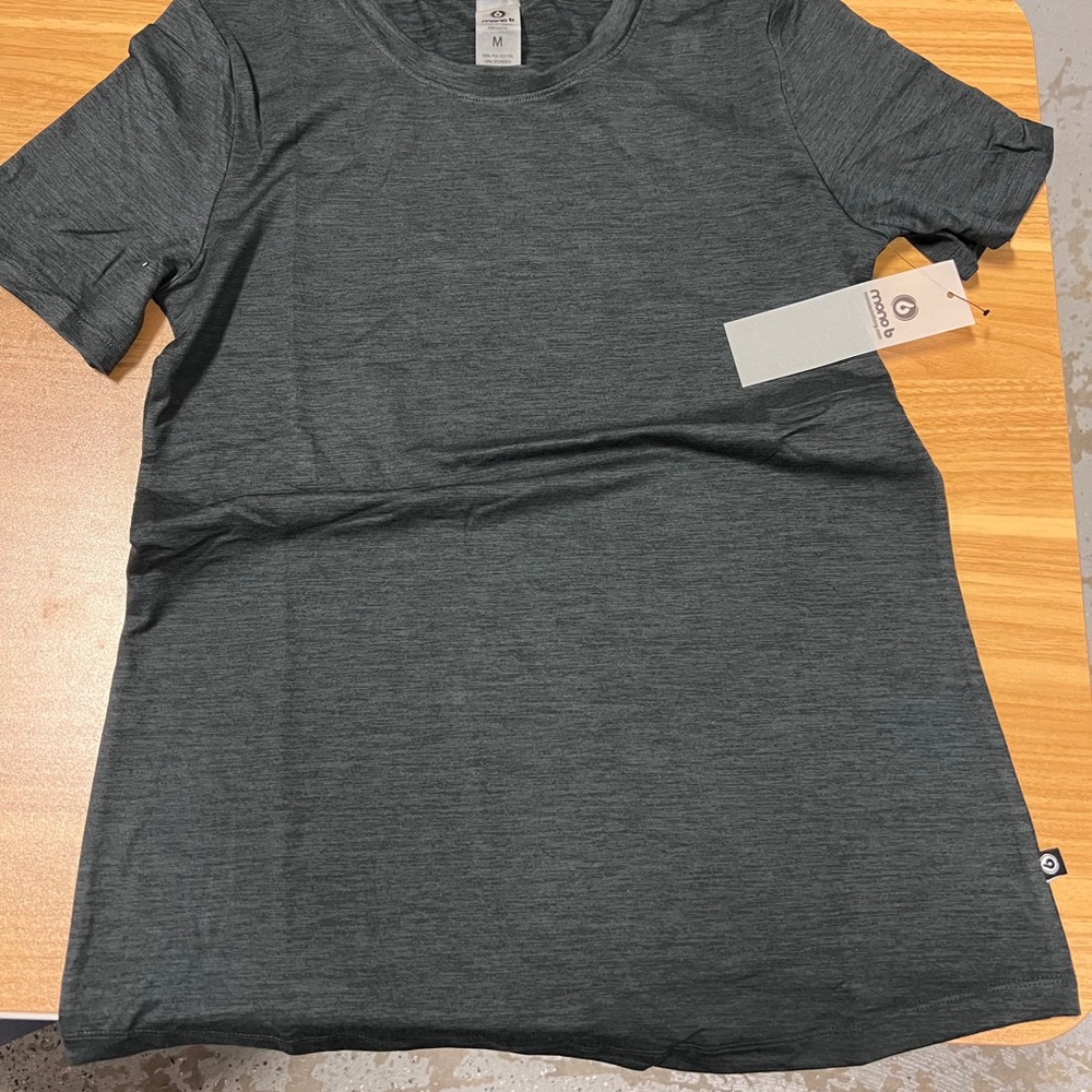 Mono B Charcoal Tee
